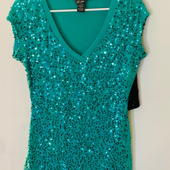 3 pck Sequin tops sz Medium - Picture 2 of 8